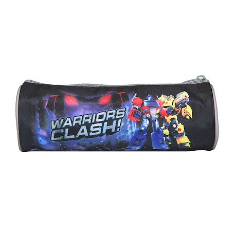 Trousse scolaire ronde transformers Noir 4 - vertbaudet enfant 