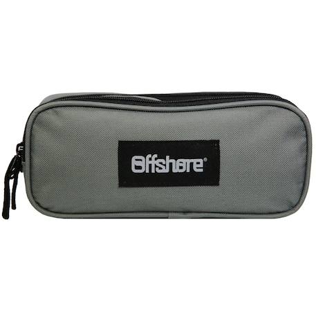 Trousse scolaire rectangulaire offshore Gris 1 - vertbaudet enfant 