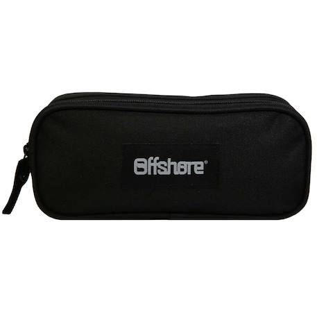 Trousse scolaire rectangulaire offshore Noir 1 - vertbaudet enfant 