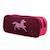 Trousse scolaire rectangulaire cybel cheval licorne Violet 1 - vertbaudet enfant 