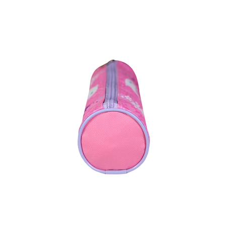 Trousse scolaire ronde oum le dauphin Rose 3 - vertbaudet enfant 