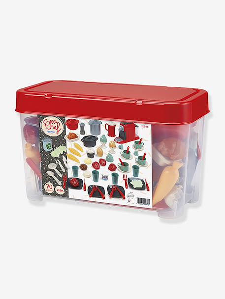 Coffret dinette 70 pièces multicolore 1 - vertbaudet enfant 