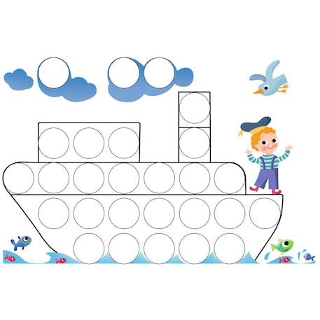 Jeu colorino Multicolore 5 - vertbaudet enfant 