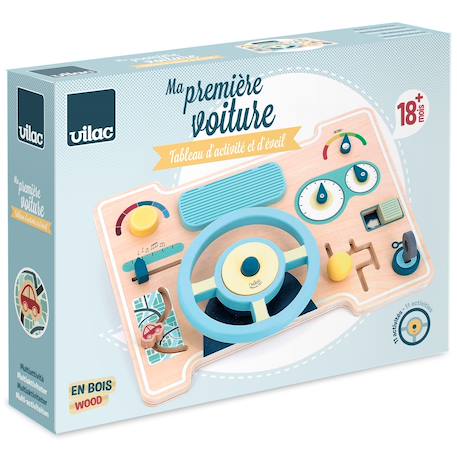 Tableau de bord multi-activités Beige 3 - vertbaudet enfant 