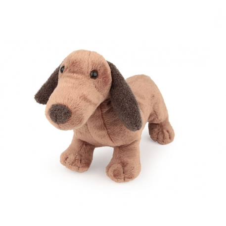 Edward le teckel en peluche 19 cm Marron 2 - vertbaudet enfant 