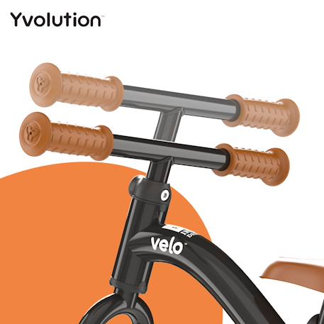 Draisienne junior, légère, équipée d'une double roue arrière Noir+Vert+Vert et maron 3 - vertbaudet enfant 