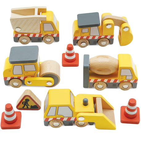 Véhicules de chantier Jaune 1 - vertbaudet enfant 