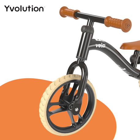 Draisienne junior, légère, équipée d'une double roue arrière Noir+Vert+Vert et maron 6 - vertbaudet enfant 