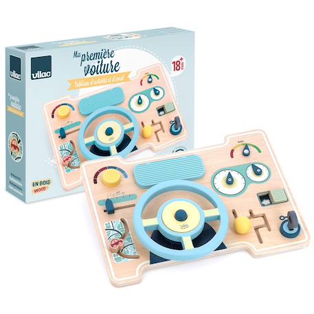 Tableau de bord multi-activités Beige 4 - vertbaudet enfant 