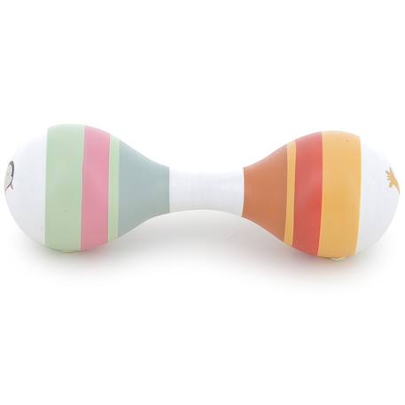 Maracas animaux du monde sarah betz Blanc 2 - vertbaudet enfant 