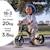 Draisienne junior, légère, équipée d'une double roue arrière Noir+Vert+Vert et maron 5 - vertbaudet enfant 