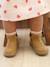 Boots bébé fille cuir zippées beige imprimé+bordeaux+CAMEL+marine+noir 25 - vertbaudet enfant 