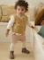 Gilet bébé sans manches boutonné ocre 6 - vertbaudet enfant 