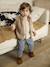 Chemise bébé vichy en velours caramel 6 - vertbaudet enfant 