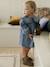 Robe bébé en denim brodé stone 2 - vertbaudet enfant 