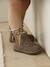 Boots bébé fille cuir zippées beige imprimé+bordeaux+CAMEL+marine+noir 1 - vertbaudet enfant 
