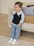 Jean large bébé fille petits coeurs brodés double stone+stone 4 - vertbaudet enfant 