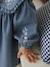 Robe bébé en denim brodé stone 9 - vertbaudet enfant 