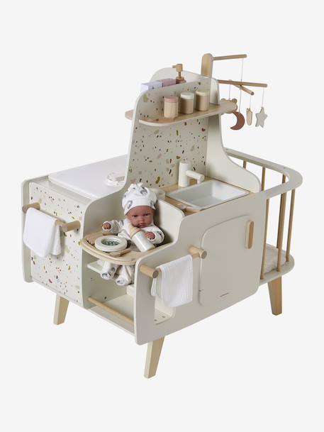 Nurserie poupon en bois FSC® blanc 6 - vertbaudet enfant 