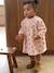 Robe bébé imprimée de petits coeurs rose poudré 1 - vertbaudet enfant 