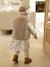 Ensemble robe gilet bandeau bébé fille vanille+vieux rose 12 - vertbaudet enfant 