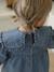 Robe bébé en denim brodé stone 12 - vertbaudet enfant 