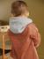 T-shirt à capuche bébé bleu glacier+sable+tomette 6 - vertbaudet enfant 