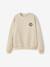 Sweat University fille lettres glitter au dos écru 4 - vertbaudet enfant 