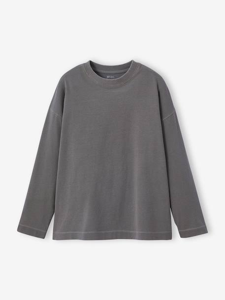Lot de 2 t-shirts garçon oversize effet délavé écru 4 - vertbaudet enfant 