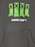 Sweat Minecraft Creeper anthracite 3 - vertbaudet enfant 