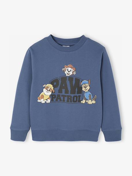 Sweat-shirt Pat Patrouille garçon bleu jean 1 - vertbaudet enfant 