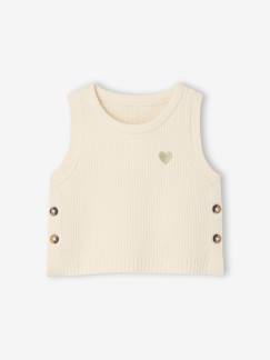 -Pull bébé sans manches