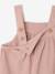 Coffret bébé T-shirt + salopette + bandeau + doudou rose poudré 9 - vertbaudet enfant 