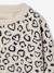 Ensemble sweat imprimé et legging flare fille bois de rose+marine 3 - vertbaudet enfant 
