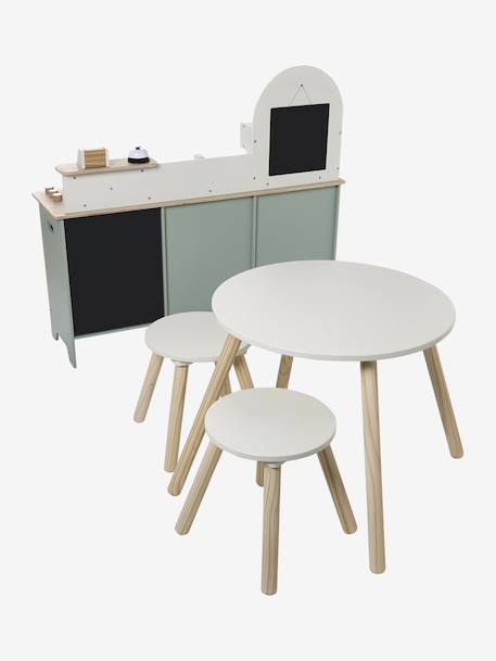 Restaurant en bois FSC® vert sauge 15 - vertbaudet enfant 