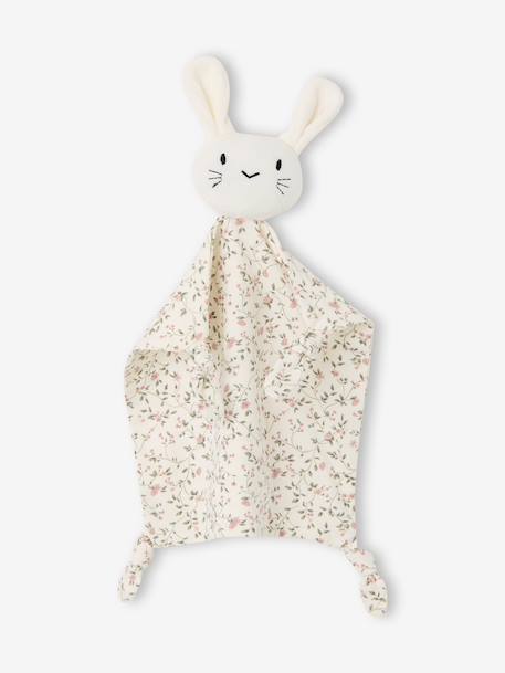 Coffret bébé T-shirt + salopette + bandeau + doudou rose poudré 4 - vertbaudet enfant 