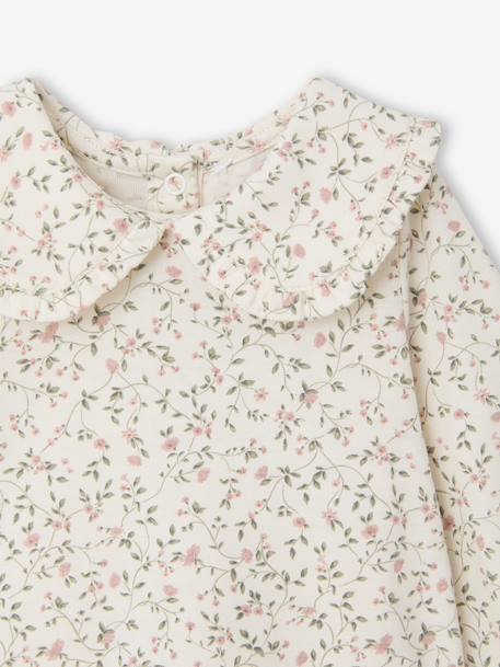 Coffret bébé T-shirt + salopette + bandeau + doudou rose poudré 7 - vertbaudet enfant 