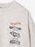 Sweat-shirt Mattel Hot Wheels garçon beige chiné 4 - vertbaudet enfant 