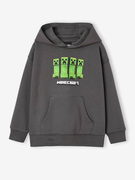 Sweat Minecraft Creeper anthracite 1 - vertbaudet enfant 