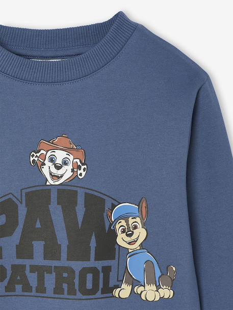Sweat-shirt Pat Patrouille garçon bleu jean 3 - vertbaudet enfant 