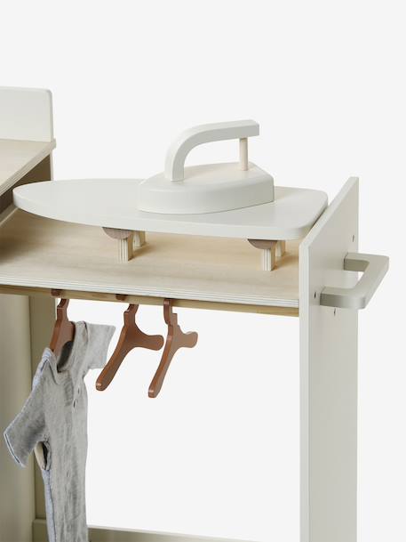 Machine à laver et à repasser avec accessoires en bois FSC® écru 12 - vertbaudet enfant 