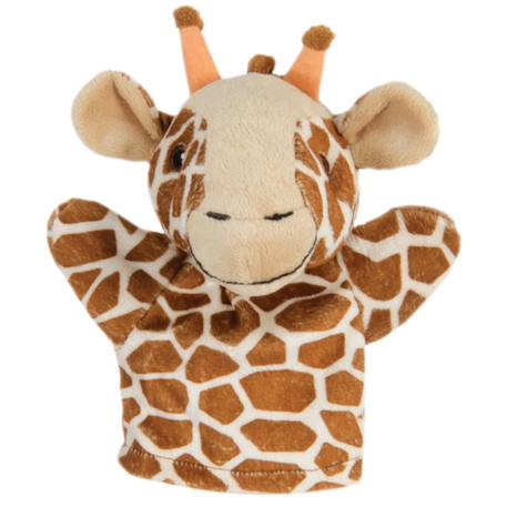 Marionnette girafe Marron 1 - vertbaudet enfant 
