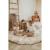 Tapis d'éveil & sac à jouets 3 en 1 bloom en coton Beige+Jaune moutarde+Marron foncé+Noir & Blanc+Rose+Vert 2 - vertbaudet enfant 