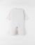 Pyjama bébé jersey gaufré Ecru 4 - vertbaudet enfant 