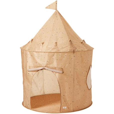 Tente en tissu recyclé terrazzo argile Rose+Rose, blanc, noir 5 - vertbaudet enfant 