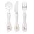 Lot de 3 couverts happy fruits Blanc 1 - vertbaudet enfant 
