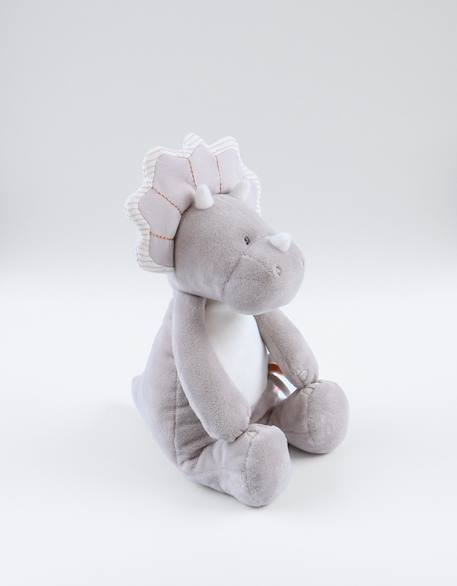 Peluche small ops en veloudoux Gris 1 - vertbaudet enfant 