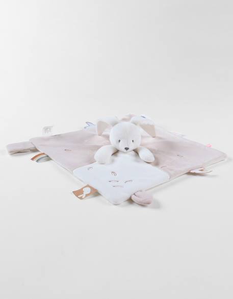 Doudou snow lapin Ecru 6 - vertbaudet enfant 