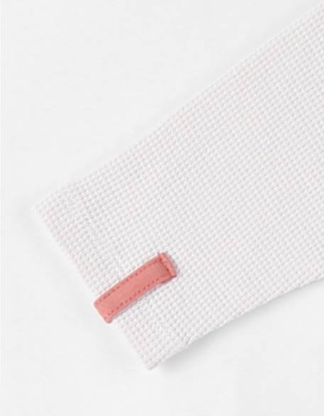 Pyjama bébé jersey gaufré Ecru 6 - vertbaudet enfant 