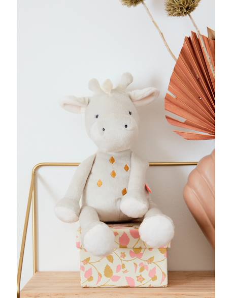Peluche small gigi en veloudoux® Ecru 6 - vertbaudet enfant 